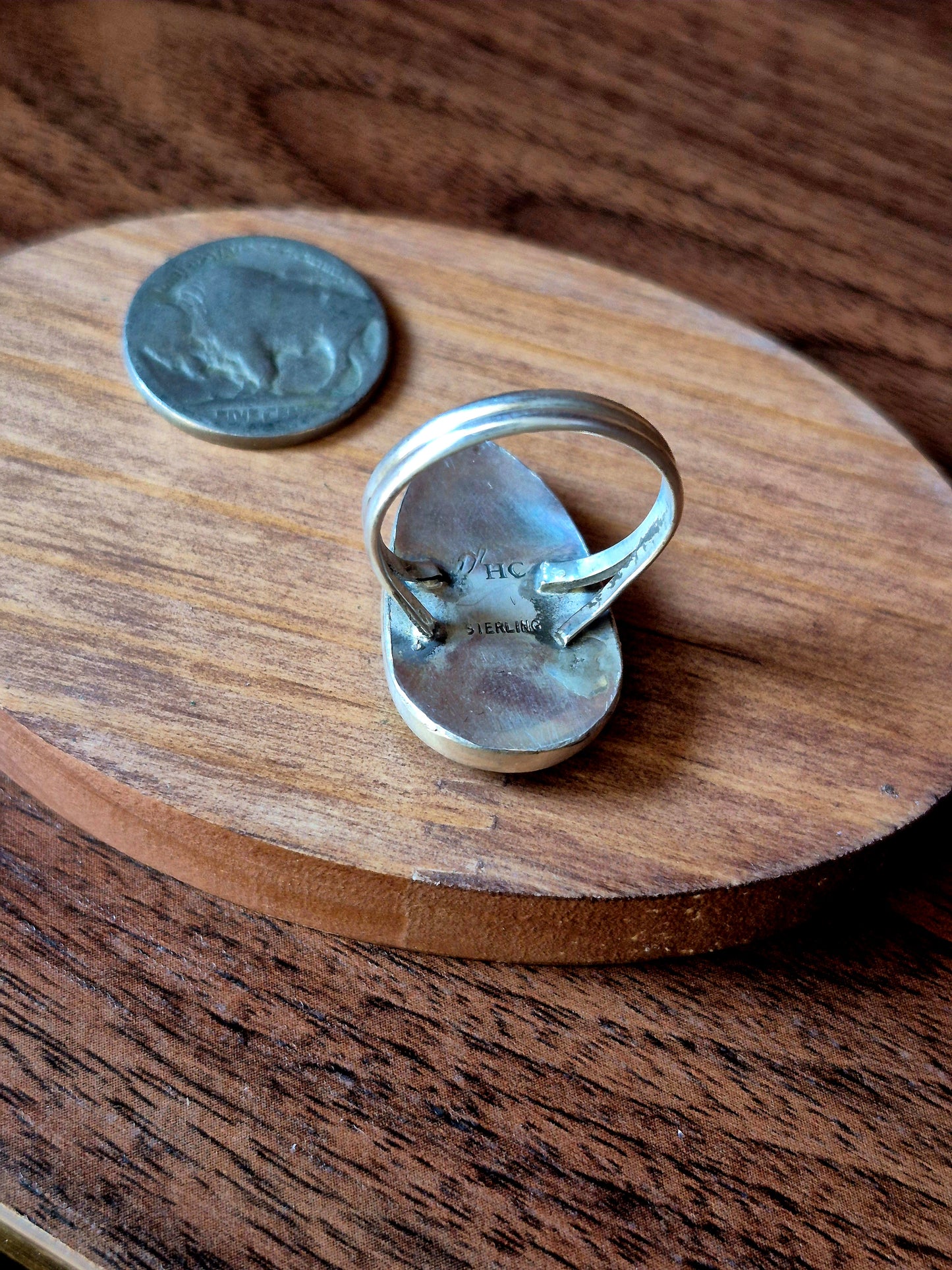 Polychrome Hubei Ring sz 9