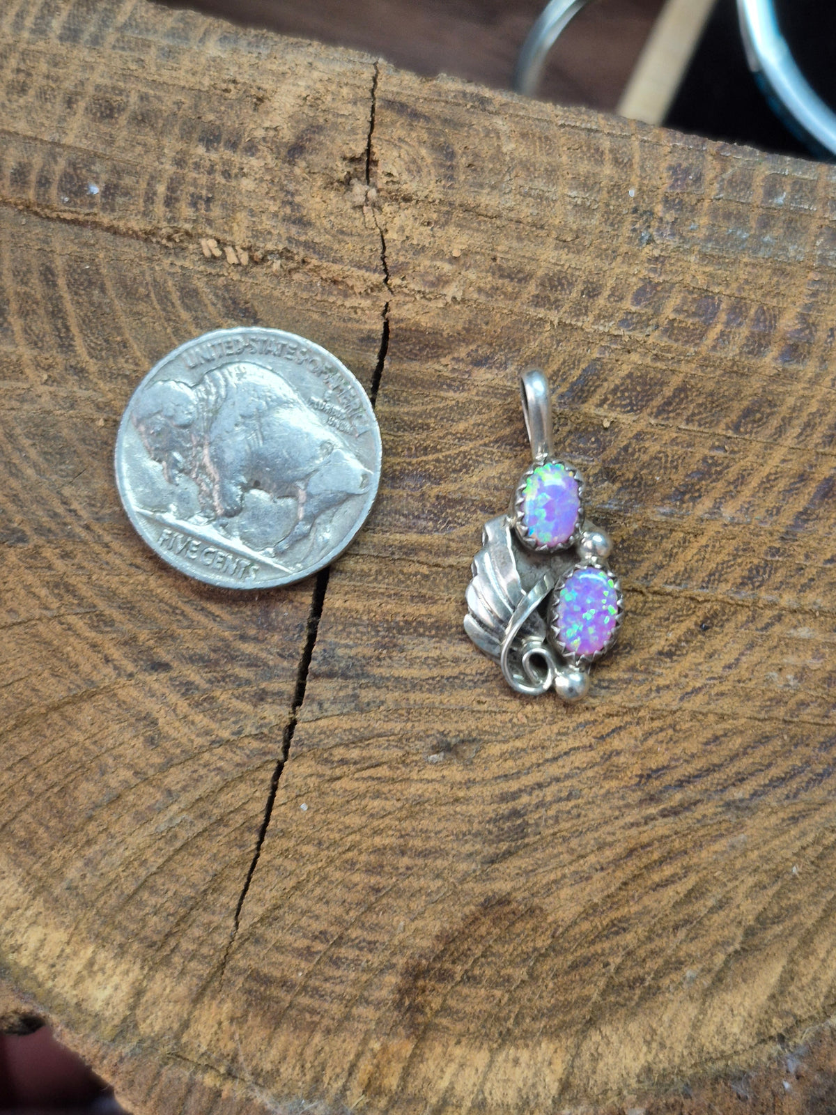 Purple Opal Pendant