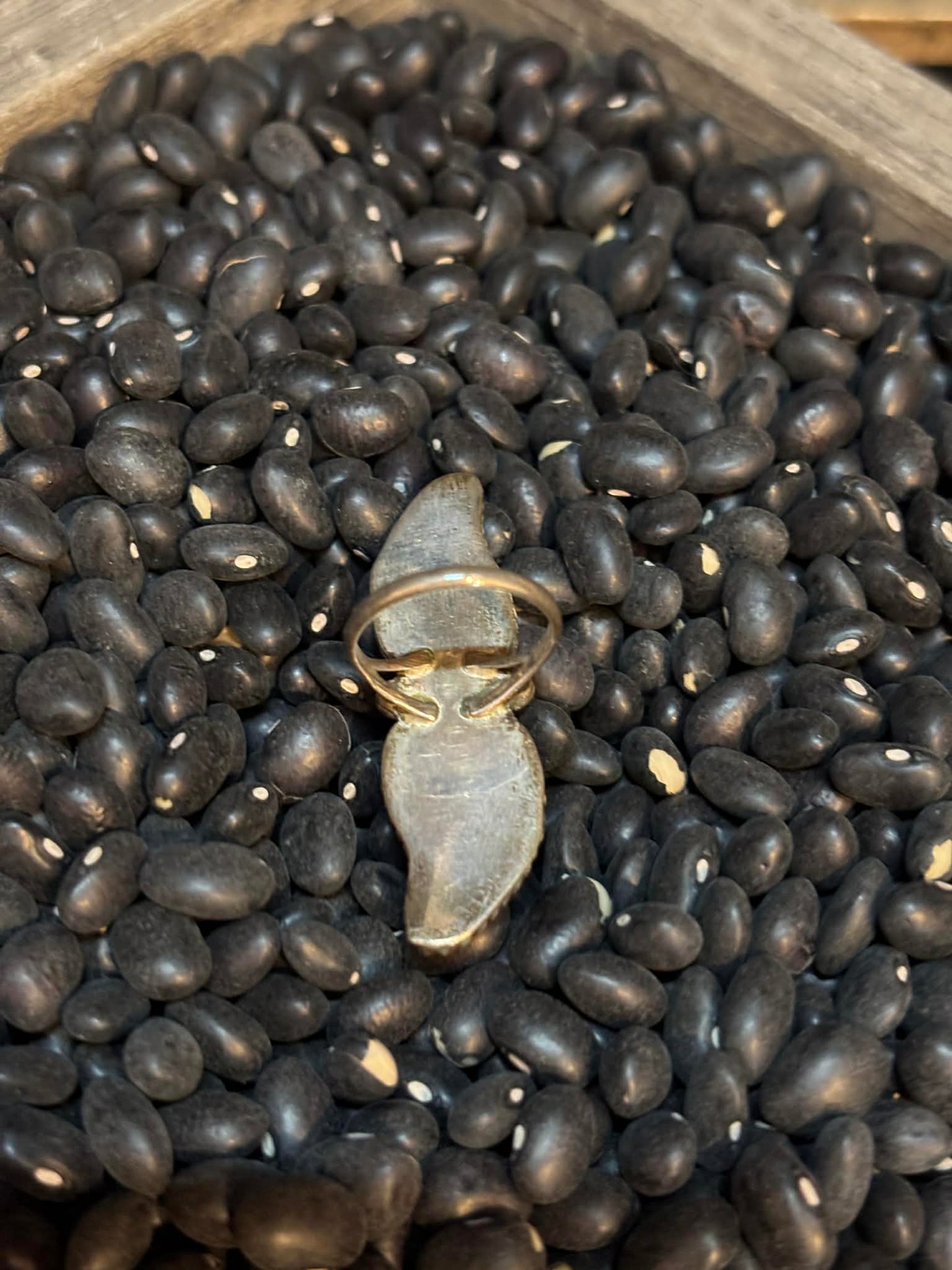 Double Leaf Ring sz 4.5