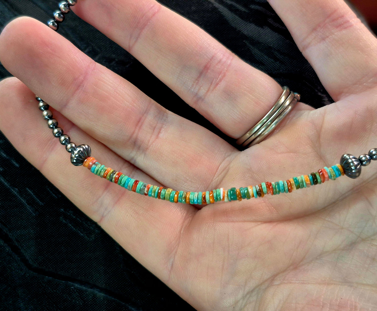 Turquoise & Spiny Stacker