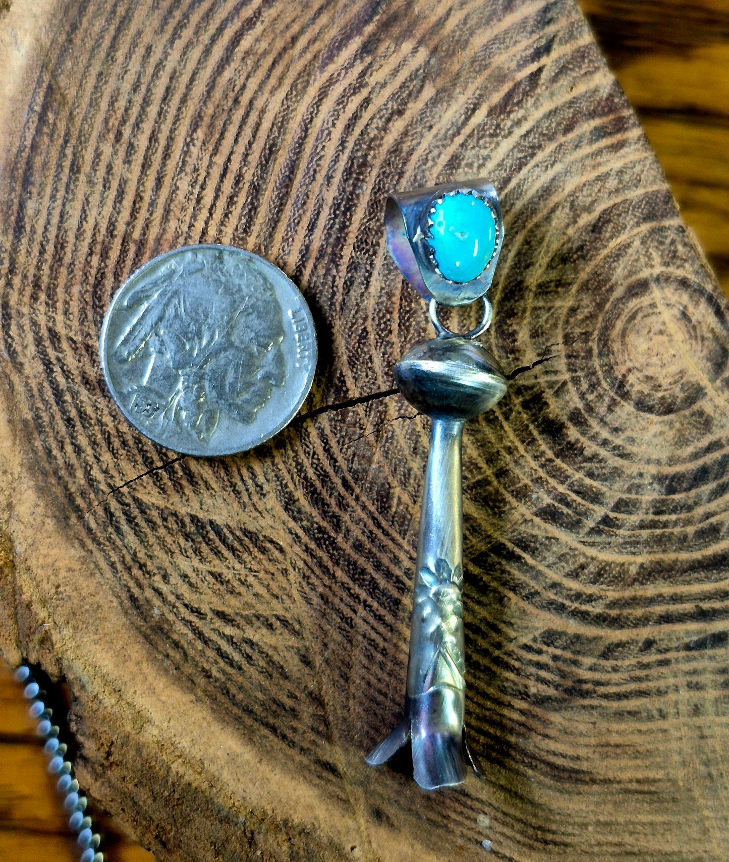 Kingman Blossom Pendant