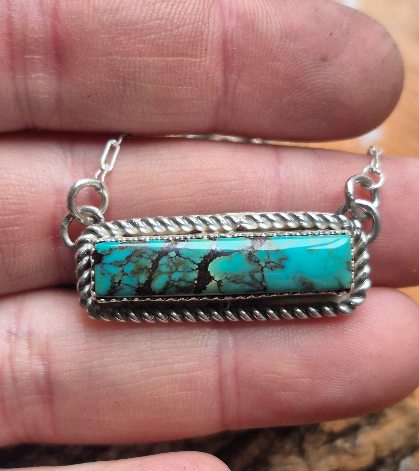 Dainty Hubei Bar Necklace