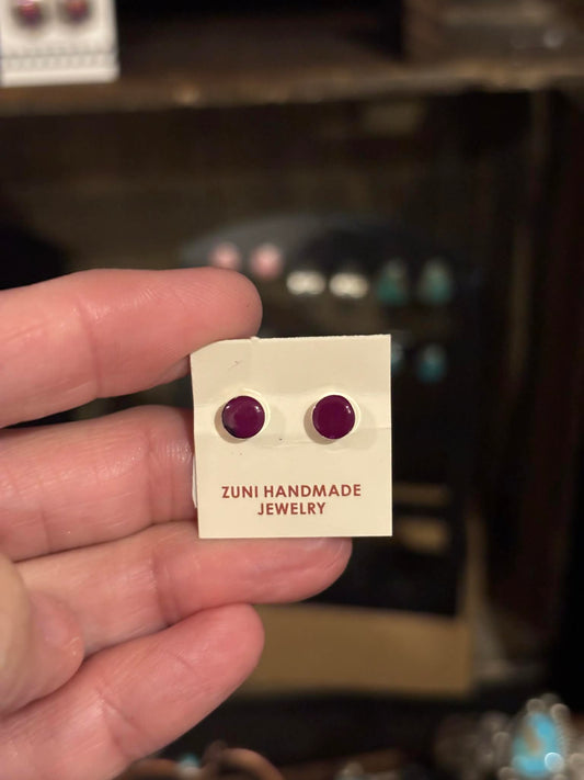 Small Purple Spiny Studs