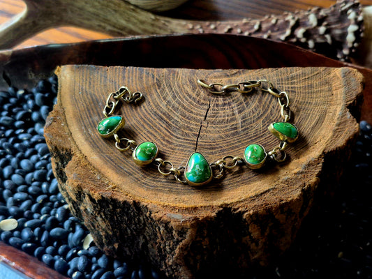 Verde Valley & Brass Bracelet