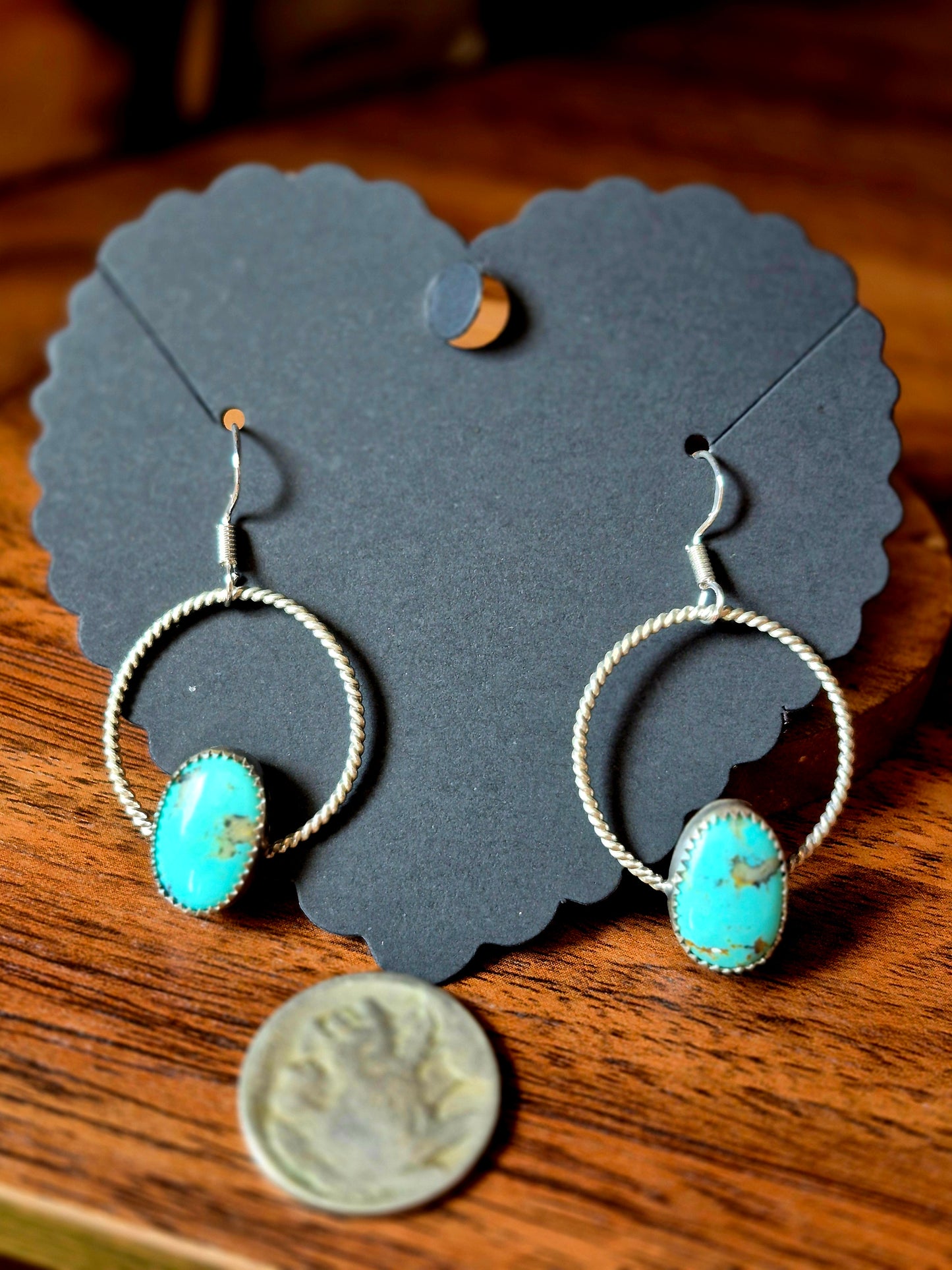 Sonoran Gem Hoop Dangles
