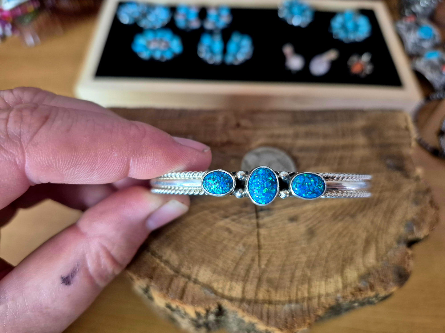 Opal Cuff