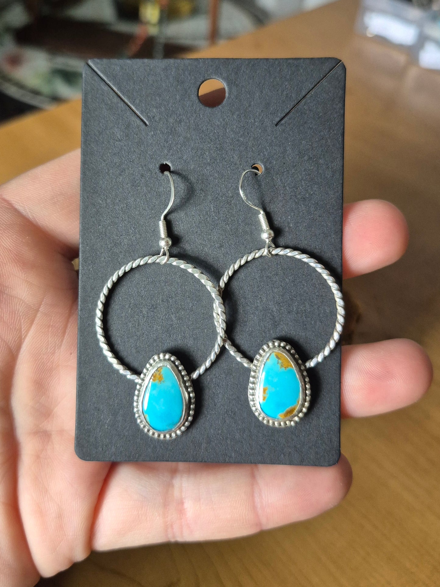 Sonoran Gem Hoop Dangles