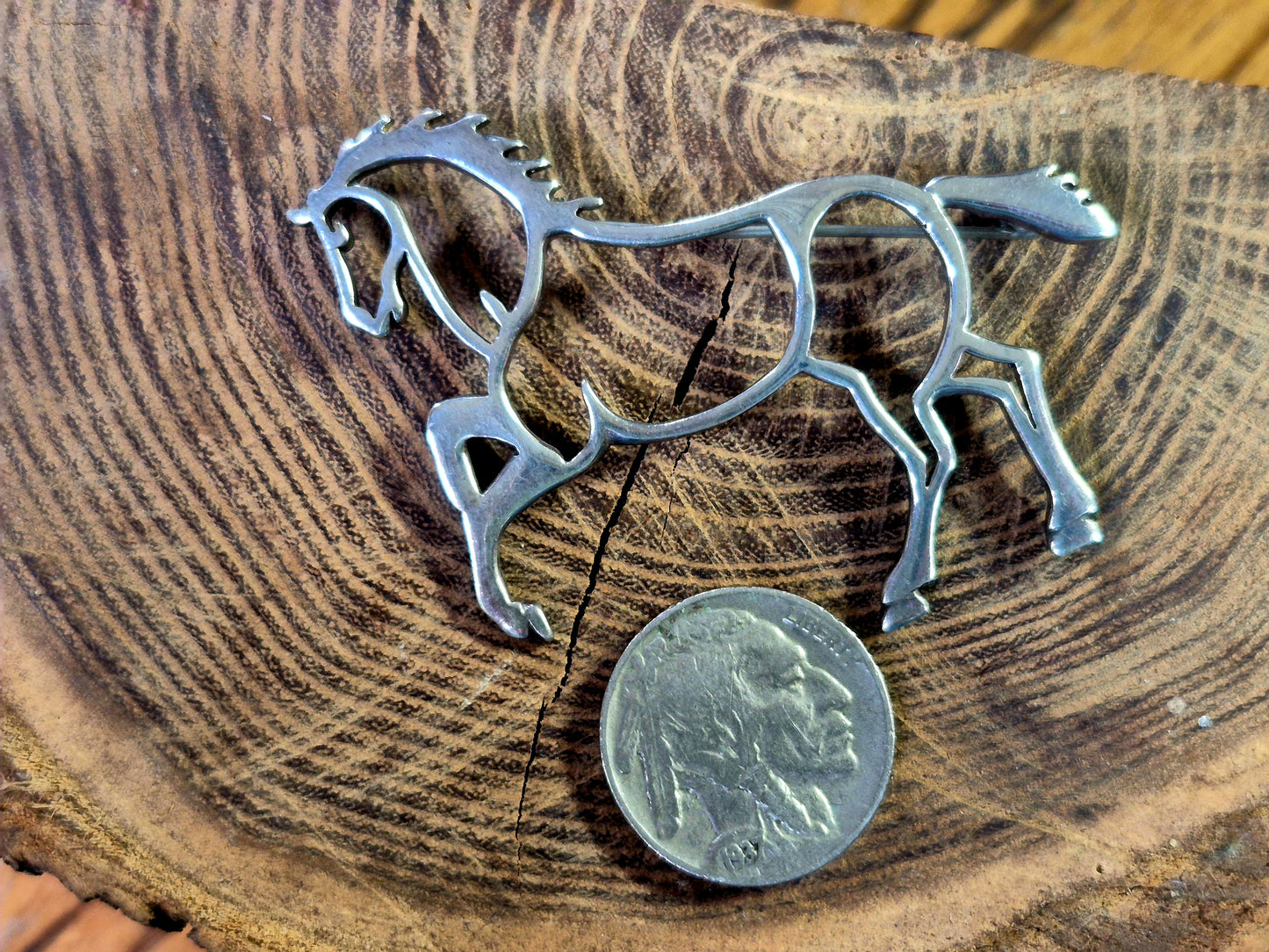 Horse Brooch