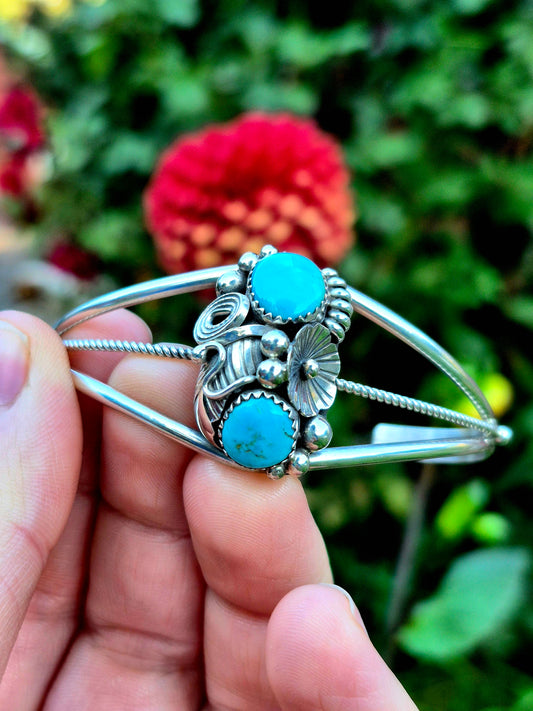 Sleeping Beauty Floral Cuff