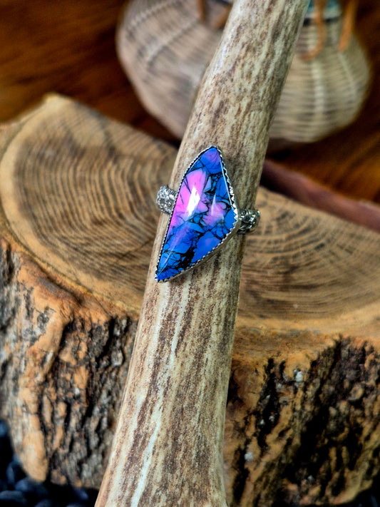 Monarch Dahlia Ring sz 8.5