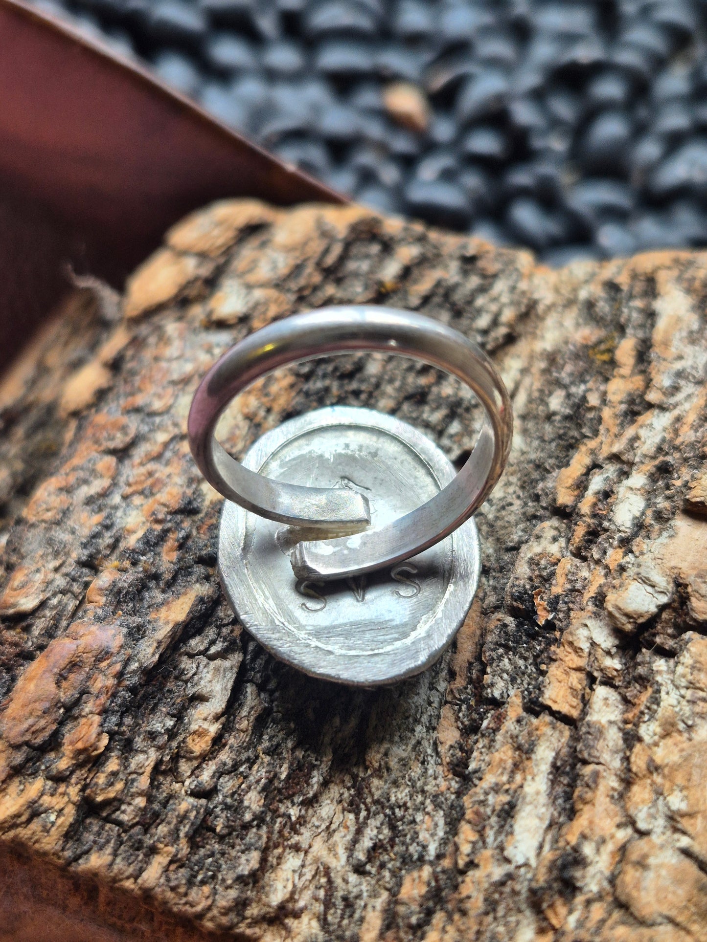 Verde Valley mixed metals ring adjustable